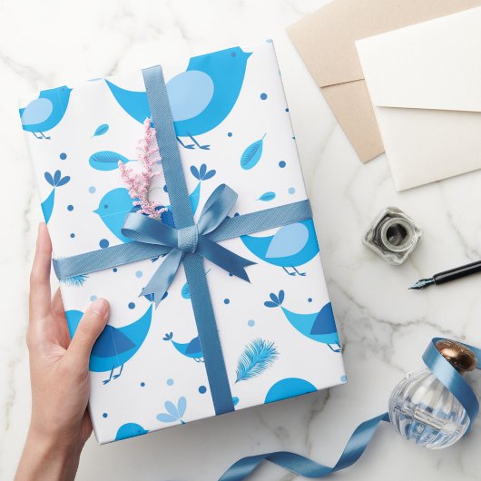 Blue Bird inpakpapier