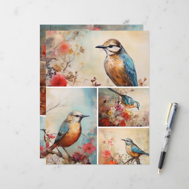 Blue Bird mix (Voorkant / Achterkant in situ)