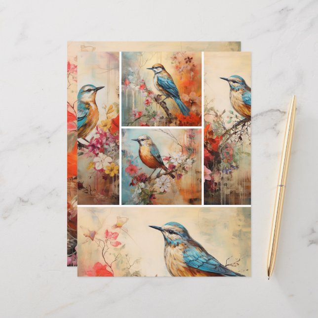 Blue Bird mix (Voorkant / Achterkant in situ)