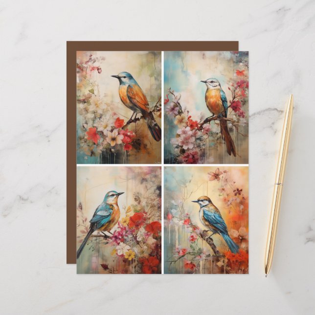 Blue Bird mix (Voorkant / Achterkant in situ)