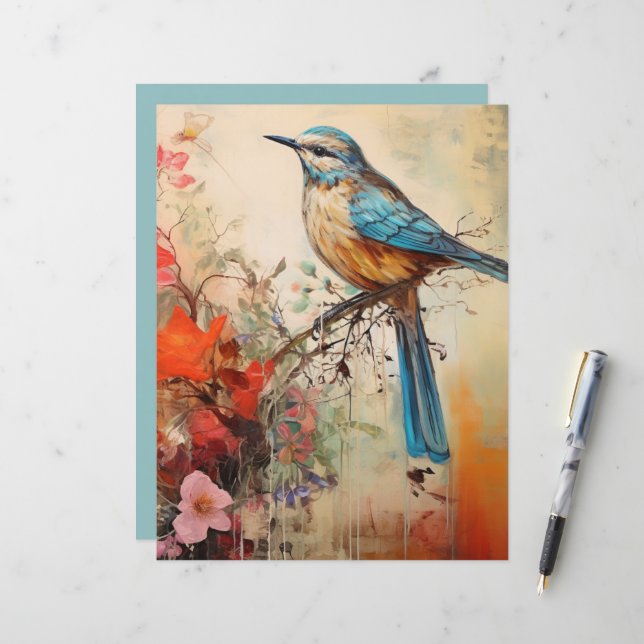 Blue Bird mix (Voorkant / Achterkant in situ)