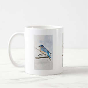 Blue Bird mok voor liefhebbers van wildlife