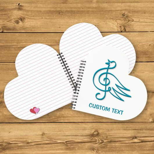 Blue Bird Music Notitieboek