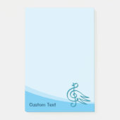 Blue Bird Music Post-it® Notes (Voorkant)