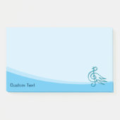 Blue Bird Music Post-it® Notes (Voorkant)