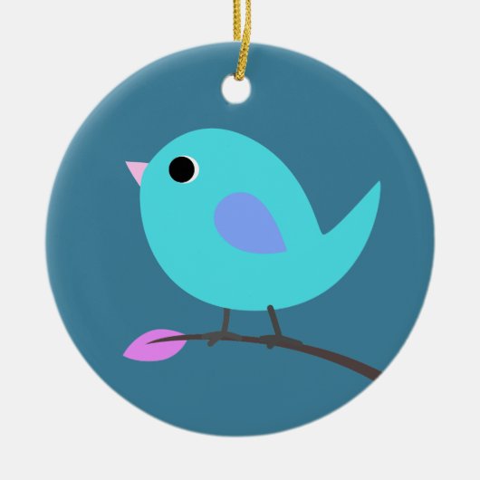 Blue Bird Ornament (Voorkant)