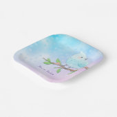 Blue Bird Paper Bord (Gebogen)