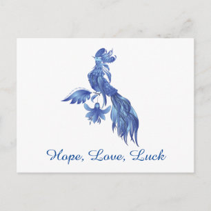 Blue Bird Phoenix Briefkaart