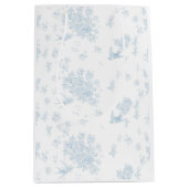 Blue Bird & Rozen Wrapping Papier Medium Cadeauzakje (Voorkant)