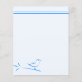Blue Bird Stationery Flyer (Voorkant)