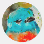 Blue Bird Sticker (Voorkant)