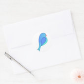 Blue Bird Sticker (Envelop)