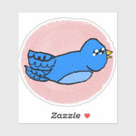 Blue Bird Sticker