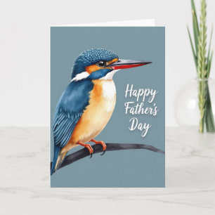 Blue Bird Vaderdag Kaart