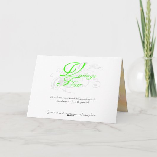 Blue Bird Verjaardag Kaart (Achterkant)