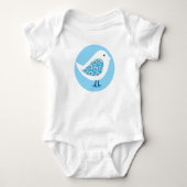 Blue Birdie Romper (Voorkant)