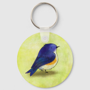 Blue Birdie Sleutelhanger