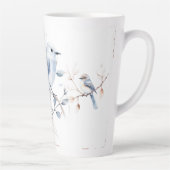 Blue Birds and Branches Latte Mok (Rechts)