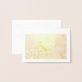 Blue Birds Folie Card Kaarten (Voorkant met envelop)