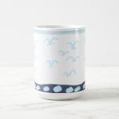 Blue birds mug-ceramic koffiemok (Center)