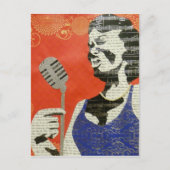 Blue Birds Song Briefkaart (Voorkant)