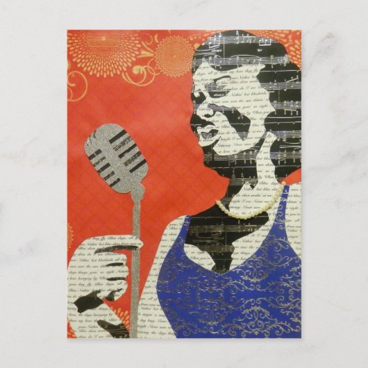 Blue Birds Song Briefkaart (Voorkant)