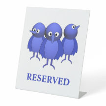Blue Birds Tafelblad