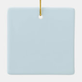 Blue Birds Together Forever Christmas Keramisch Ornament (Achterkant)