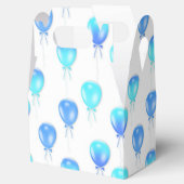 Blue Birthday Balloon doos Bedankdoosjes (Geopend)