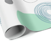 Blue Birthday Cadeaupapier (Rol Hoek)