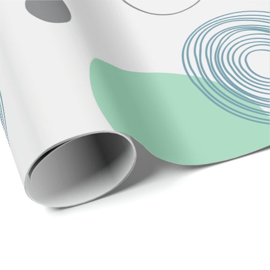 Blue Birthday Cadeaupapier (Rol Hoek)