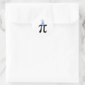 Blue Birthday Pi Sticker (Tas)