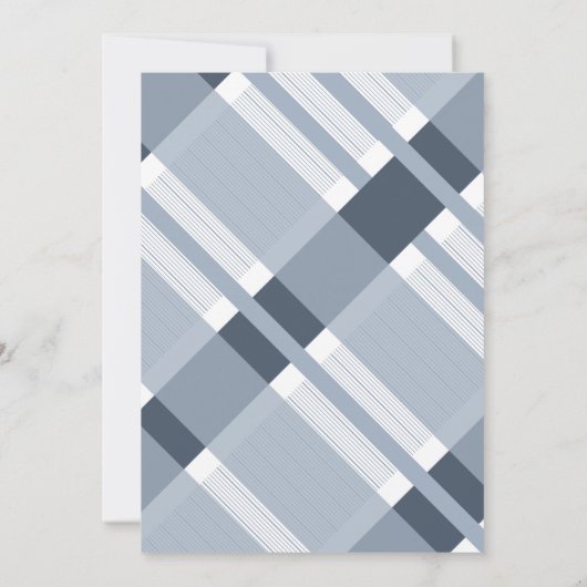 Blue Birthday Pset Denim Boys Dertigtal Party (Achterkant)