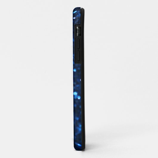 Blue Black Glimmer Case-Mate iPhone Case (Achterkant/links)
