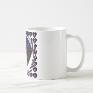 Blue Black Hakuna Matata Baby Kinder Design.png Koffiemok