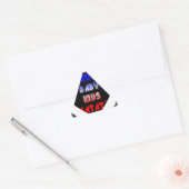Blue Black Hakuna Matata Baby Kinder Design.png Sticker (Envelop)