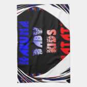 Blue Black Hakuna Matata Baby Kinder Design.png Theedoek (Verticaal)