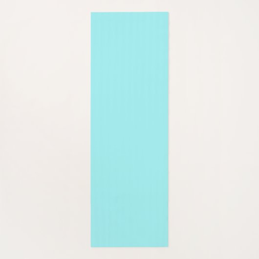 Blue Black Ocean Waves Hawaii Monogram Yogamat (Achterkant)