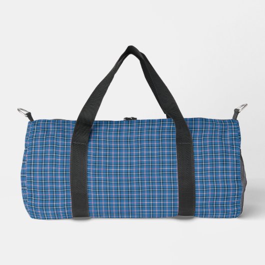 Blue Black Plaid Classic Pattern Plunjezak (Voorkant)