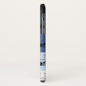 Blue Black Skull Halloween gepersonaliseerd monogr Case-Mate iPhone Case (Achterkant/links)