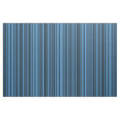 Blue Black Stripes Stof (Yard (91,4 cm))