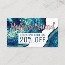 Blue Blauwgroen Agate Geode Stone Roos Gold Referr