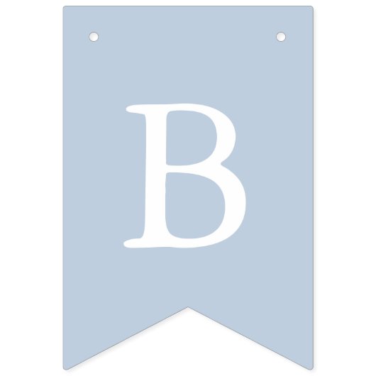 Blue Bless Our Son Banner Baptism Bunting Flags (Tweede vlag)