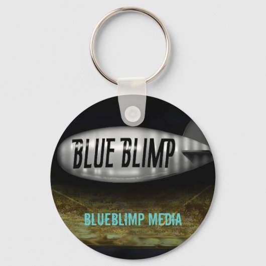 Blue Blimp Sleutelhanger (Voorkant)