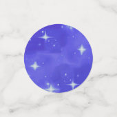 Blue Bling Verjaardag Feesttafel Confetti (Kleine voorkant)