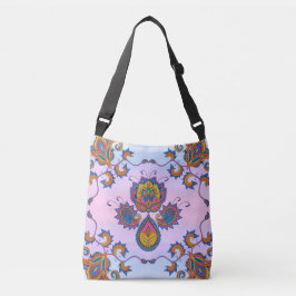 Blue Bliss Kleurrijk Paisley Crossbody Tas