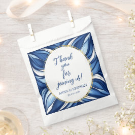 Blue Bliss Organic Floral Favoriet Bag Bedankzakje