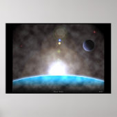 Blue Bliss Poster (Voorkant)