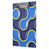 Blue Blob Pattern Klembord (Links)