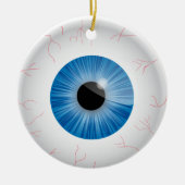 Blue Bloodshot Eyeball Ornament (Voorkant)